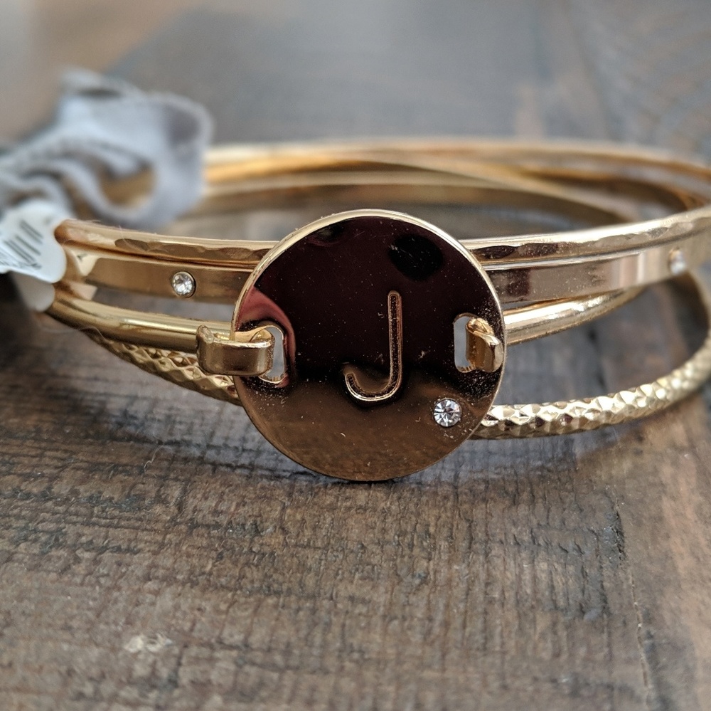 'J' Bangles from Ann Taylor Loft